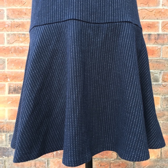 LOFT sleeveless mock neck, drop waist dress - Picture 7 of 8